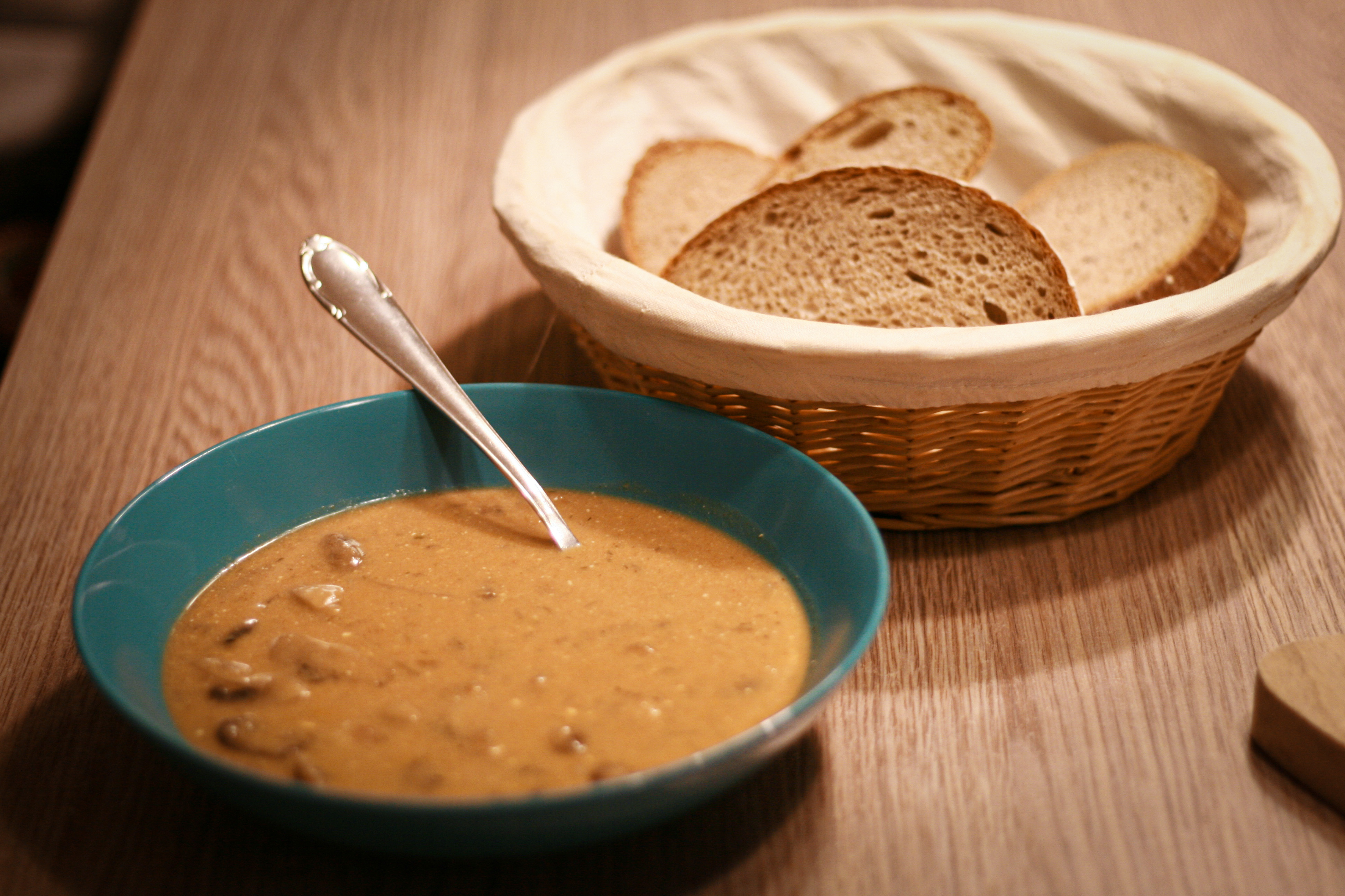 Maďarská žampiónová polévka