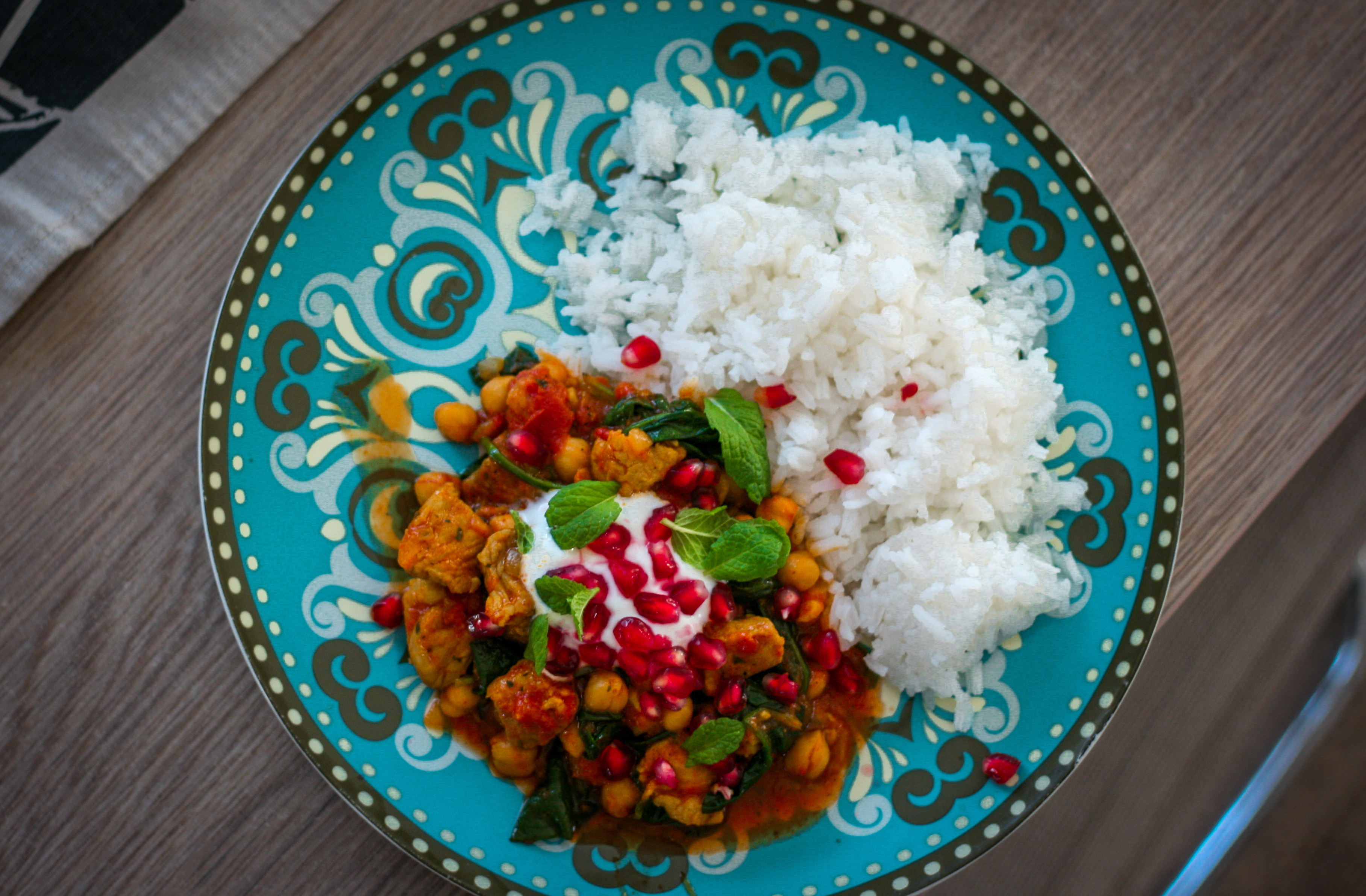 Perský hrnec s cizrnou a masem